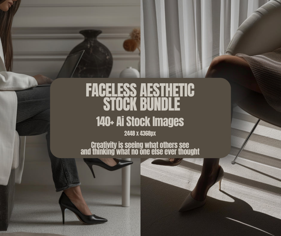 140 Faceless Digital Marketing AI Stock Photos With MRR