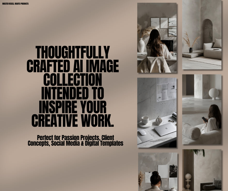 140 Faceless Digital Marketing AI Stock Photos With MRR