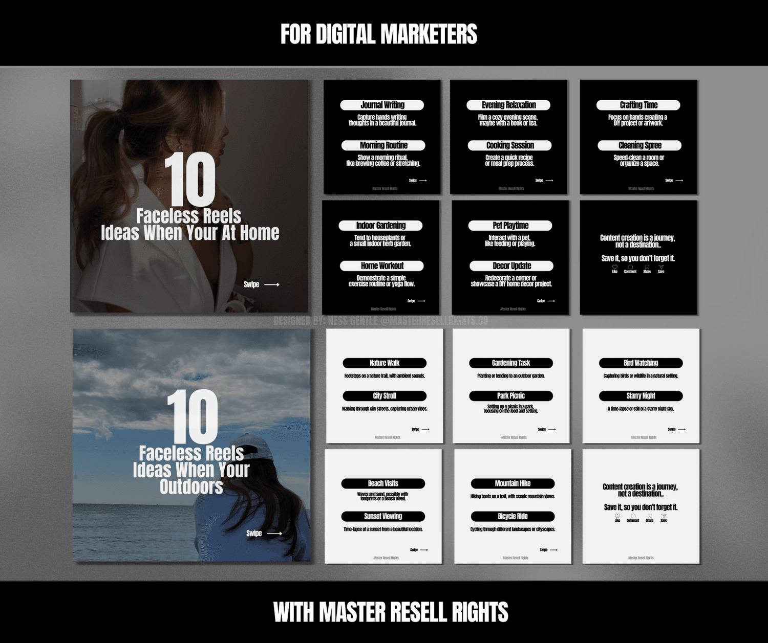 30 Days Of Digital Marketing Carousels with MRR