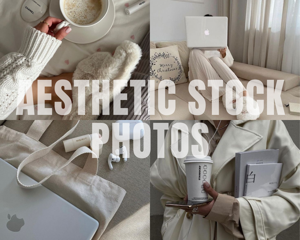 640+ Pinterest Aesthetic Stock Photos W/ MRR + PLR