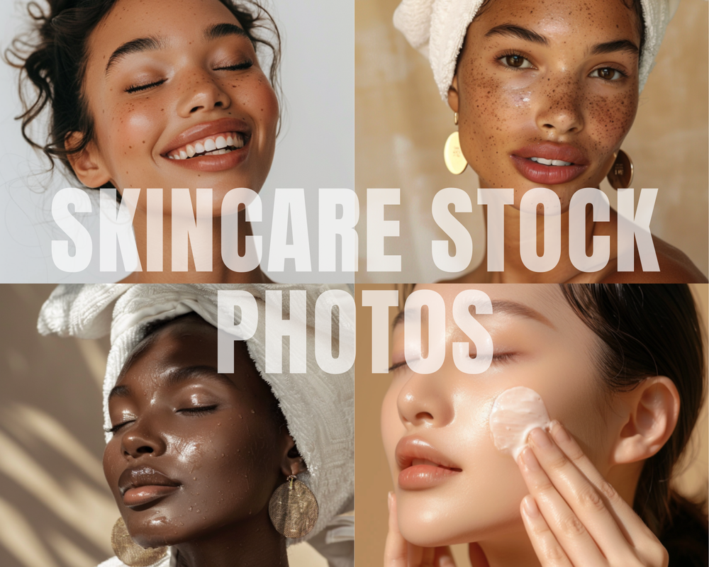 200 + Skincare Stock Photos W/ MRR + PLR