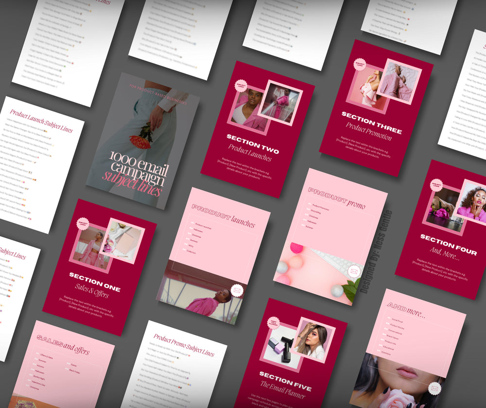 1000 Email Marketing Campaign Subject Lines For Product Based Business with MRR + PLR