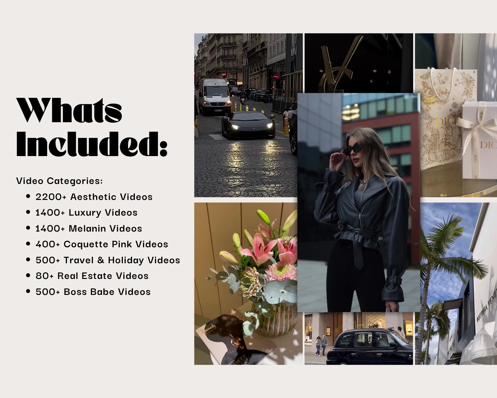6000+ Aesthetic Faceless Video Instagram Reels Bundle With MRR + PLR