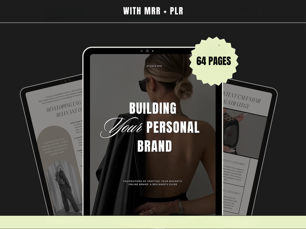 Building Your Personal Brand Playbook W/ MRR + PLR