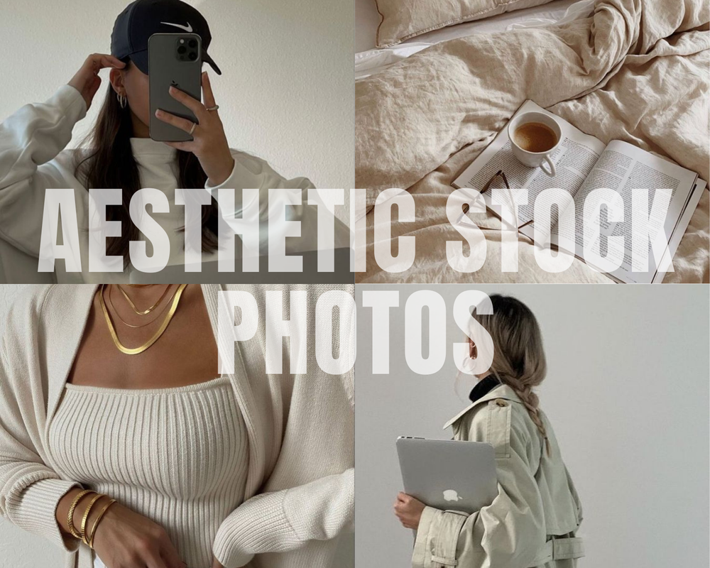 640+ Pinterest Aesthetic Stock Photos W/ MRR + PLR