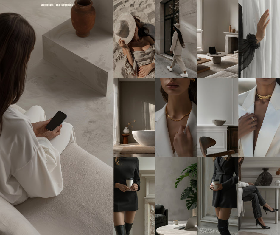 140 Faceless Digital Marketing AI Stock Photos With MRR