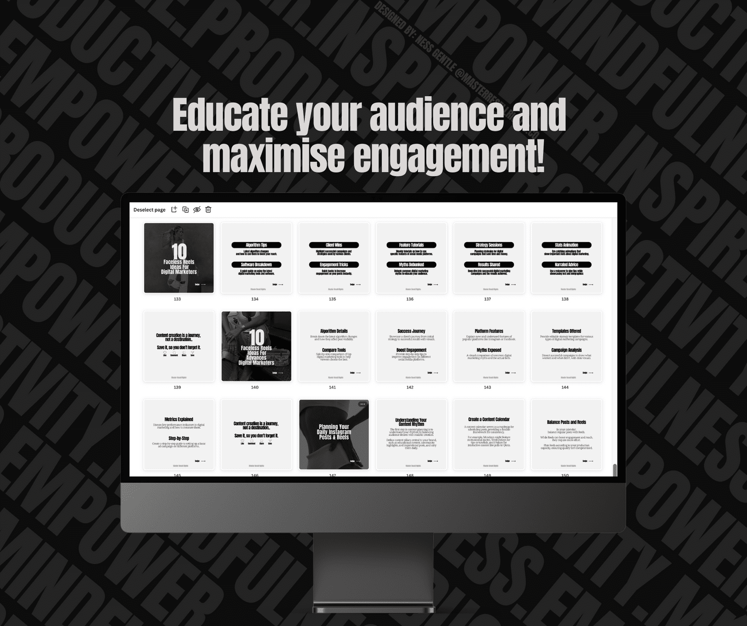 30 Days Of Digital Marketing Carousels with MRR