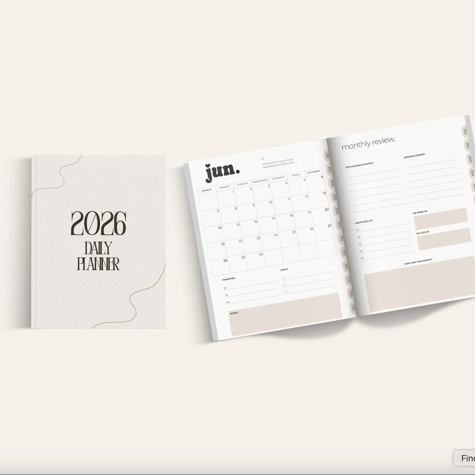 2026 Hyperlinked Digital Planner W/ MRR + PLR